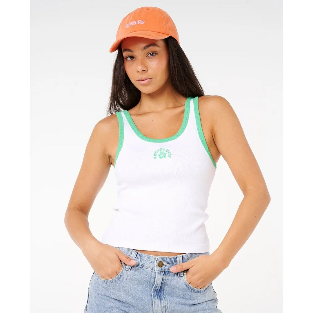 Rip Curl Luxe Surf Ribbed Tank 