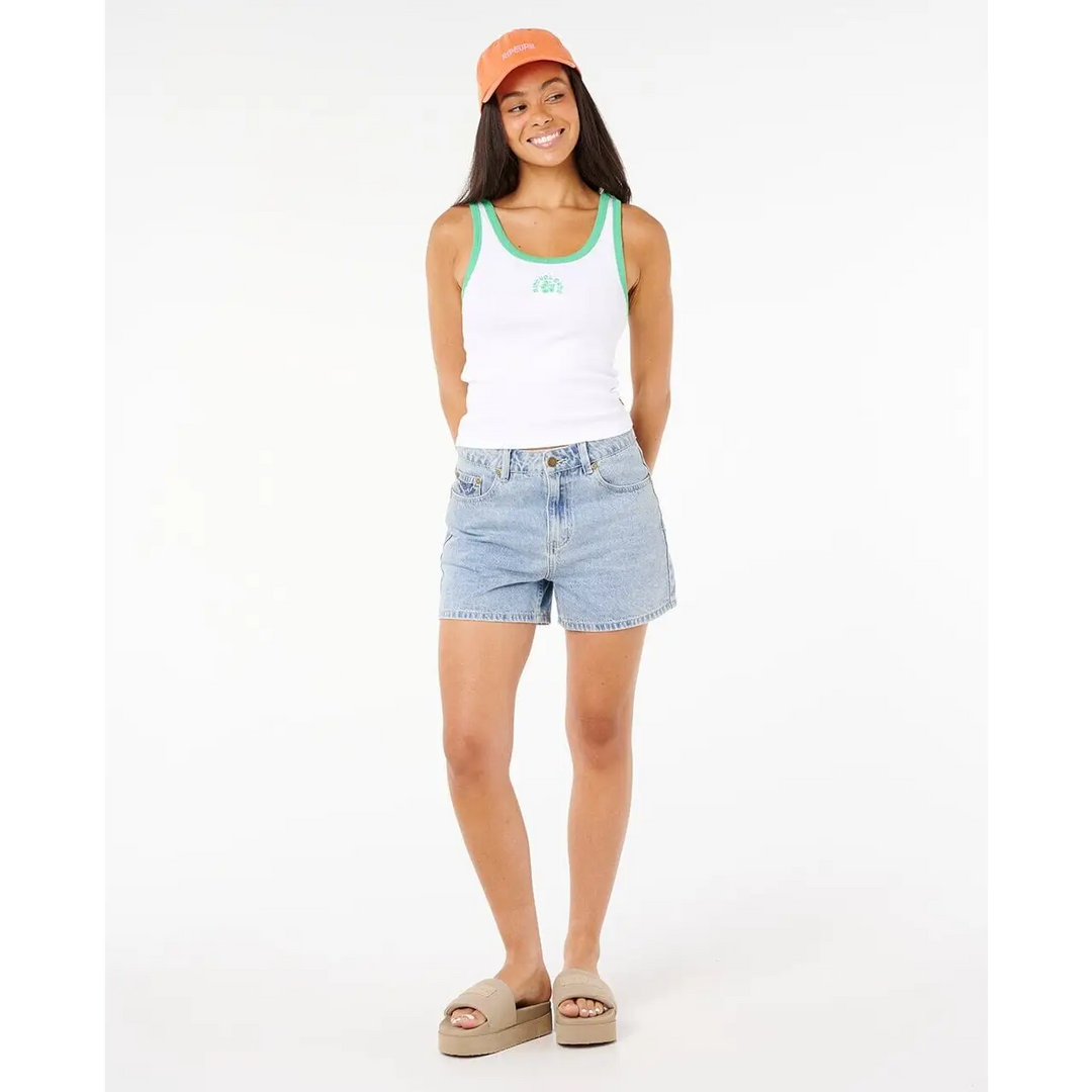 Rip Curl Luxe Surf Ribbed Tank 