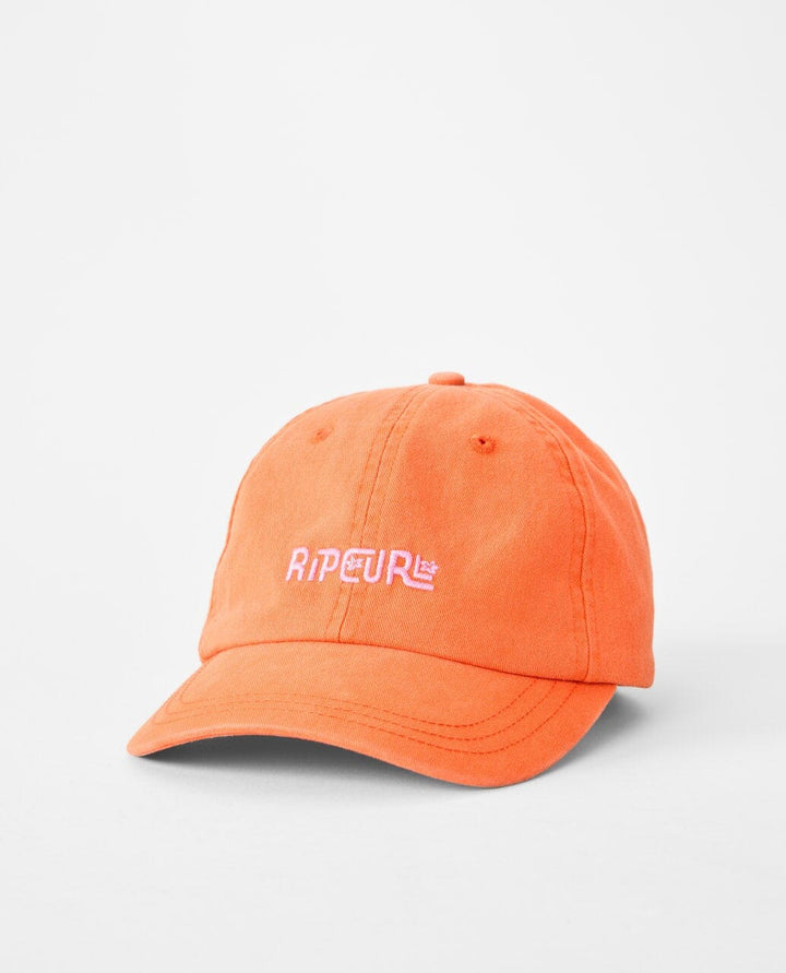 Rip Curl Mixed 6 Panel Cap Bright Orange 