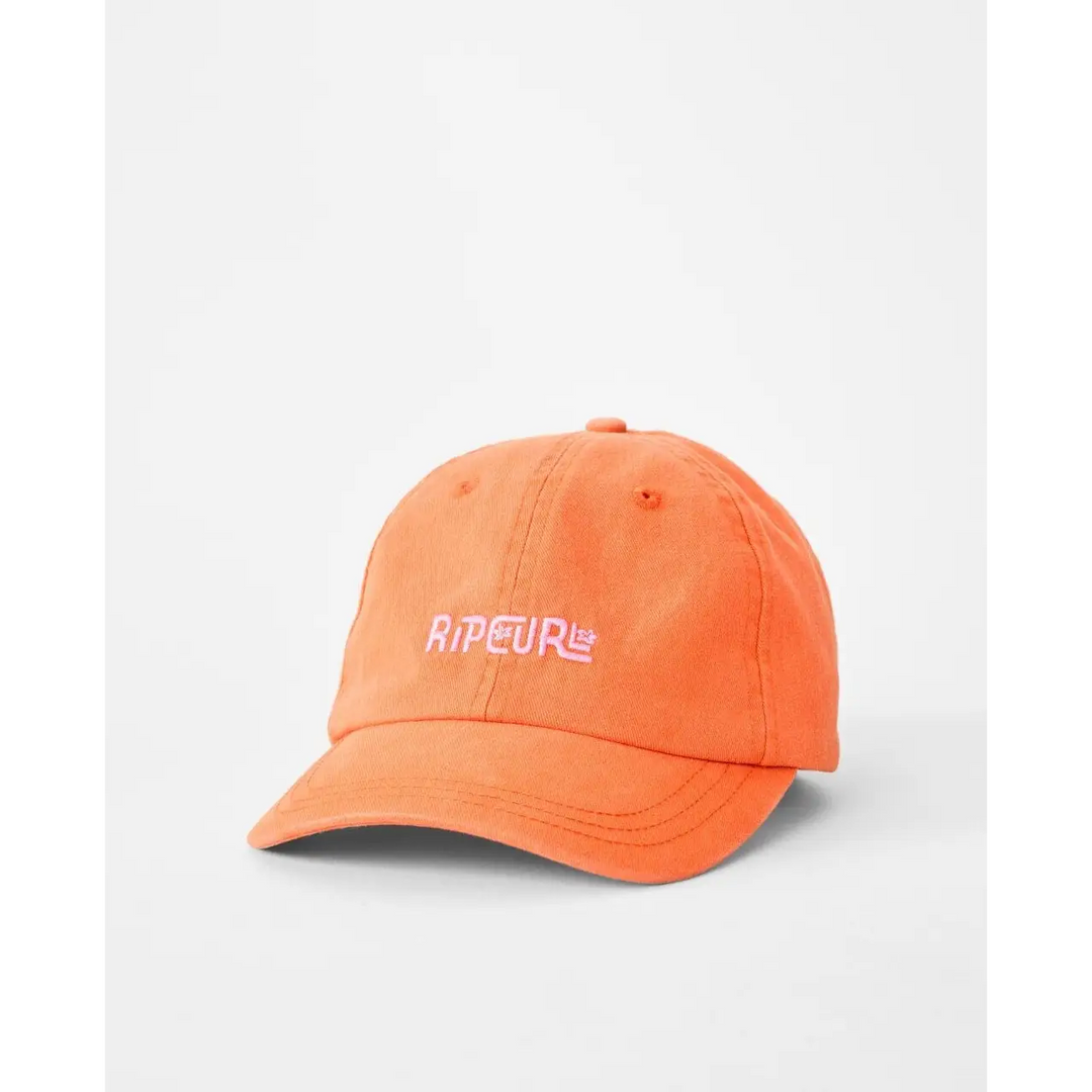 Rip Curl Mixed 6 Panel Cap Bright Orange 