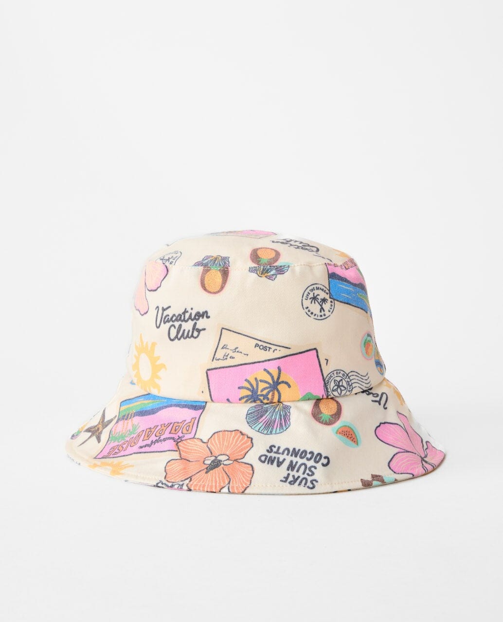 Rip Curl Mixed UPF50 Bucket Hat - Off White 