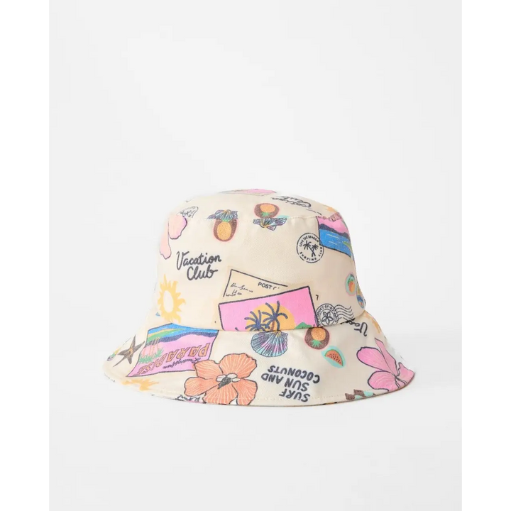 Rip Curl Mixed UPF50 Bucket Hat - Off White 