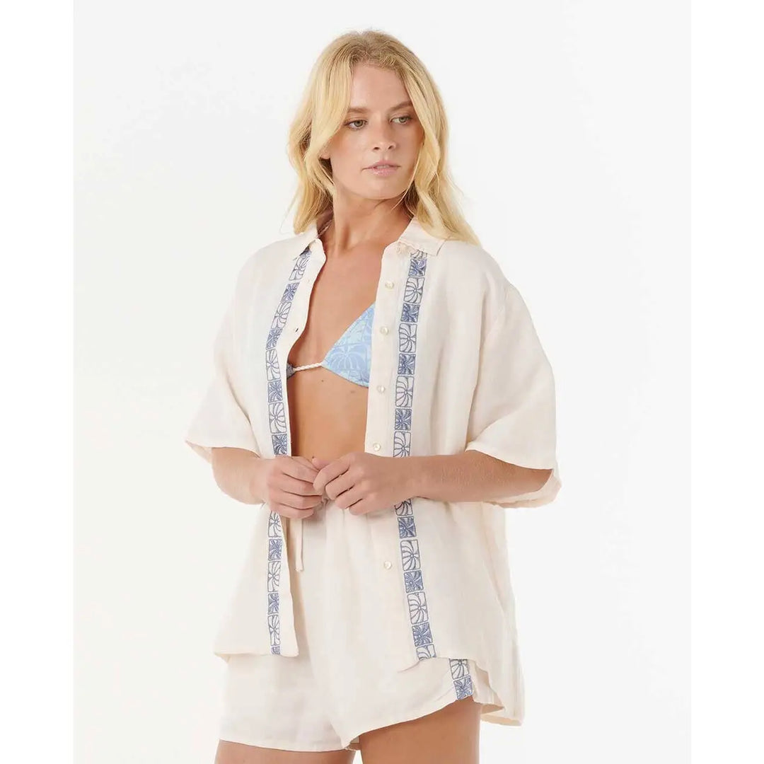 Rip Curl Oceanic Embroidered Shirt 