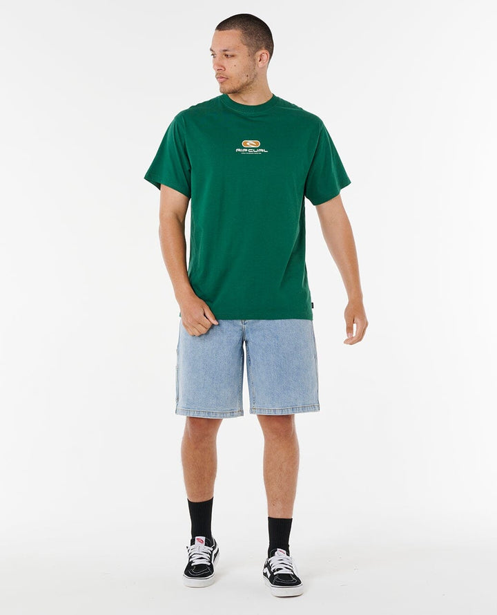 Rip Curl Pill Icon T-Shirt - Mountain Green 