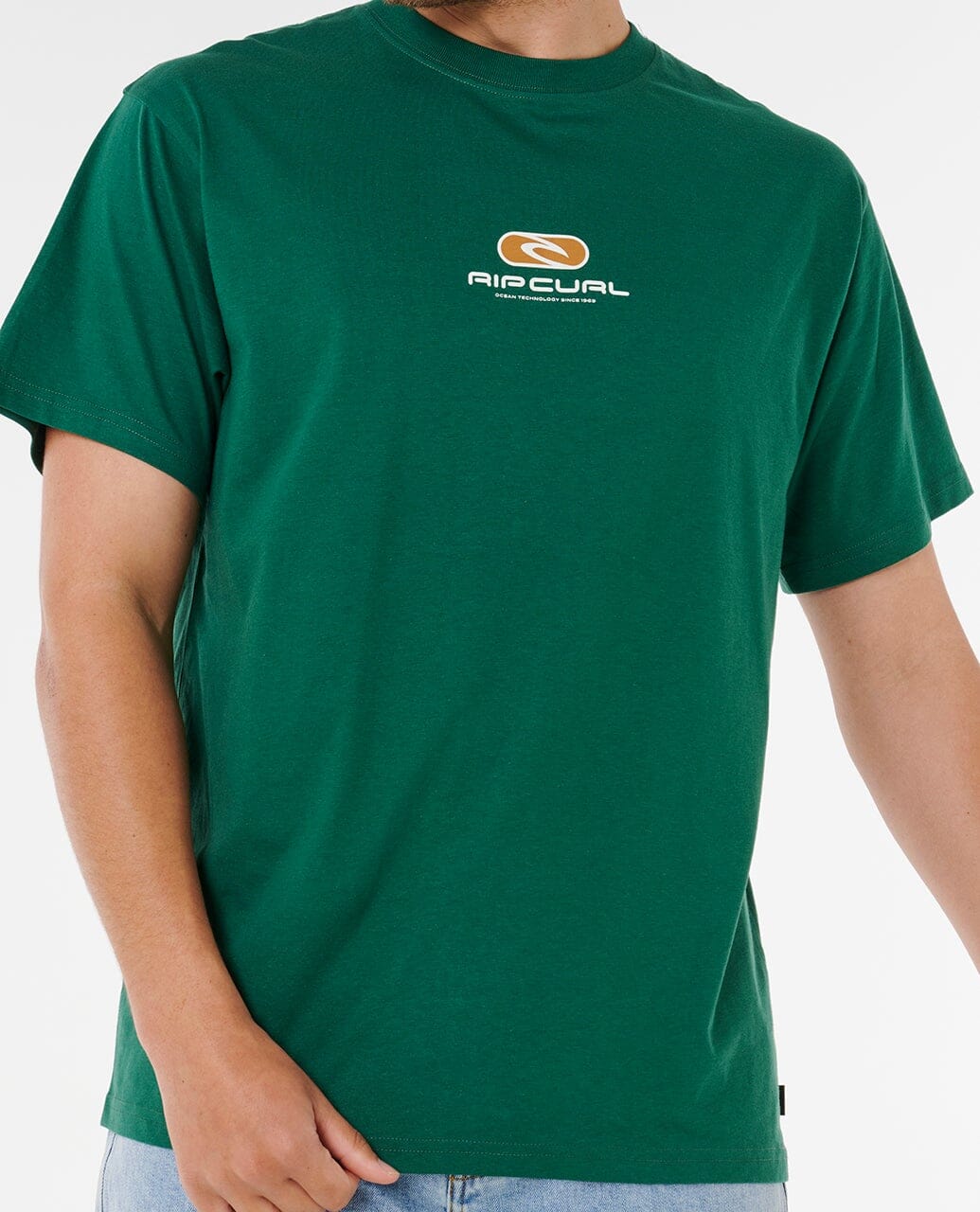 Rip Curl Pill Icon T-Shirt - Mountain Green 