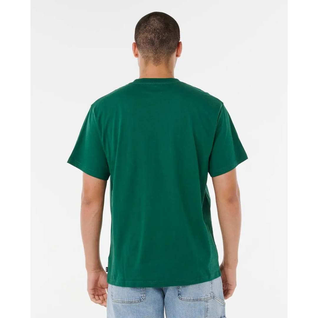 Rip Curl Pill Icon T-Shirt - Mountain Green 