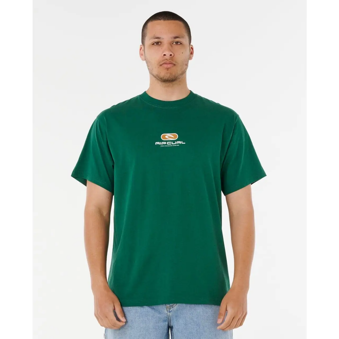 Rip Curl Pill Icon T-Shirt - Mountain Green 