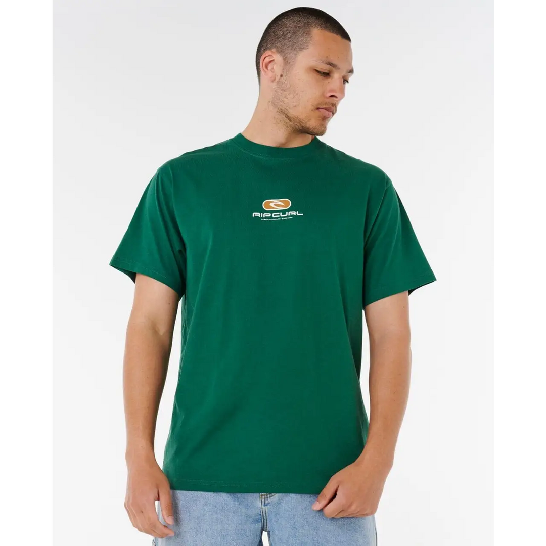 Rip Curl Pill Icon T-Shirt - Mountain Green 
