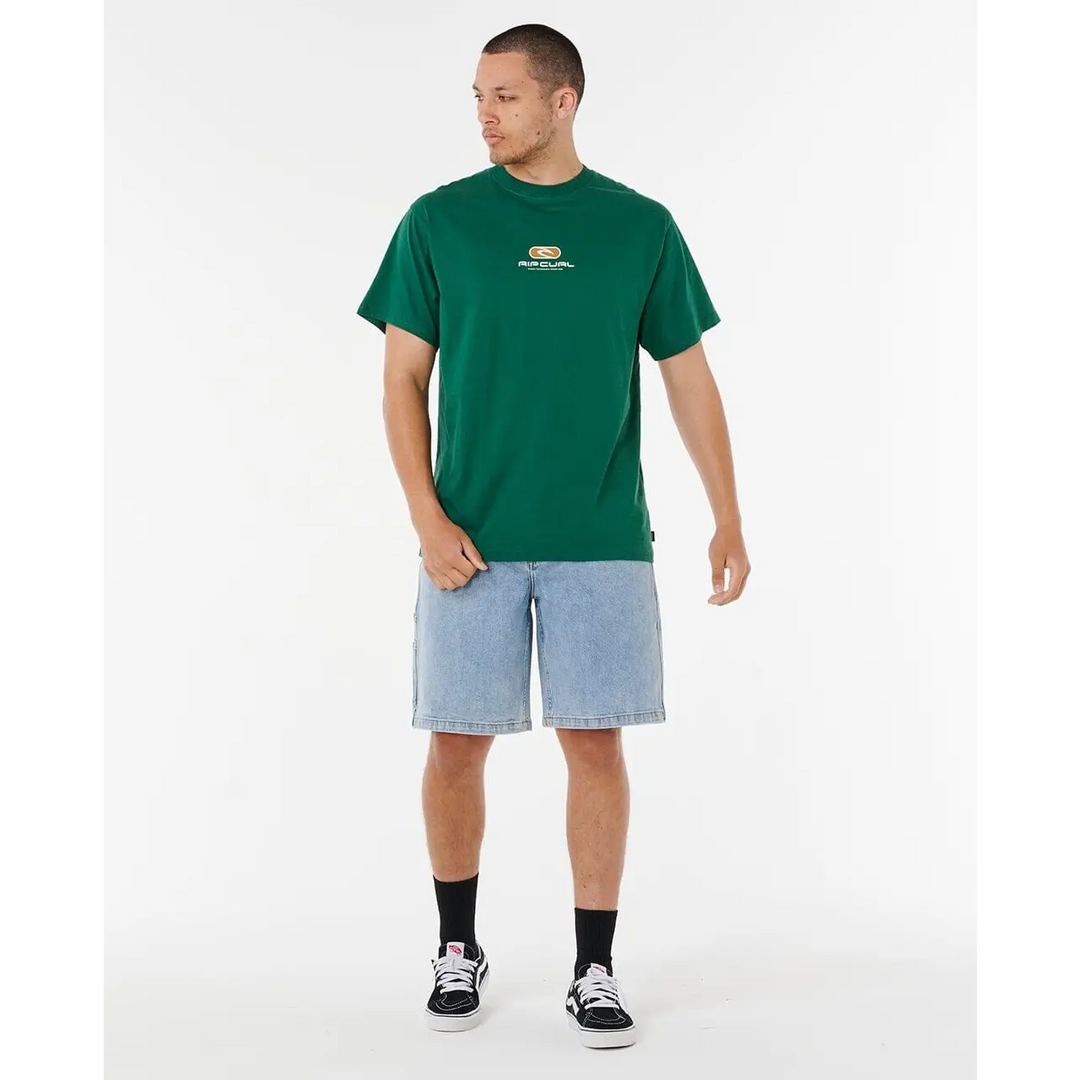 Rip Curl Pill Icon T-Shirt - Mountain Green 