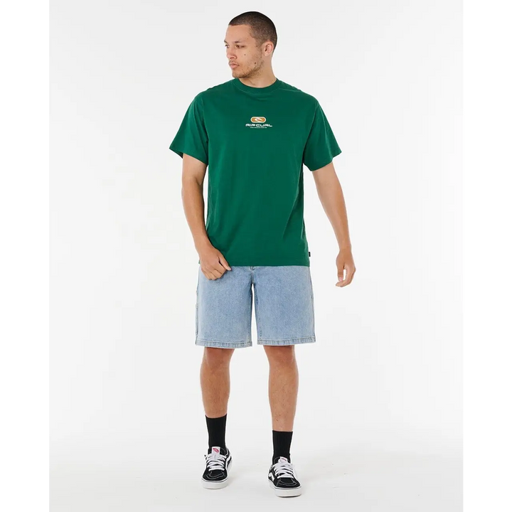 Rip Curl Pill Icon T-Shirt - Mountain Green 