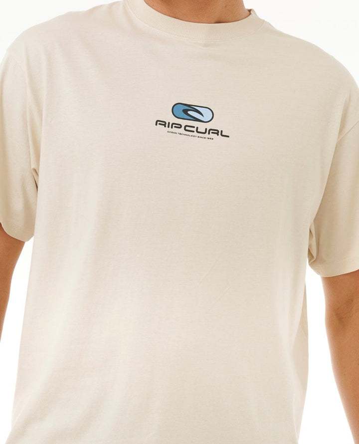 Rip Curl Pill Icon T-Shirt - Vintage White 