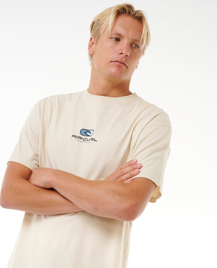 Rip Curl Pill Icon T-Shirt - Vintage White 