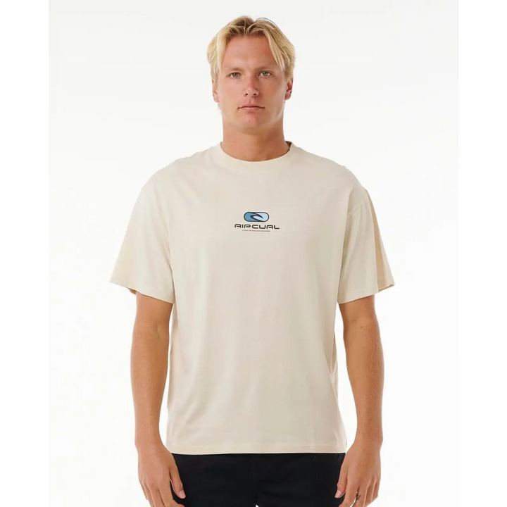 Rip Curl Pill Icon T-Shirt - Vintage White 