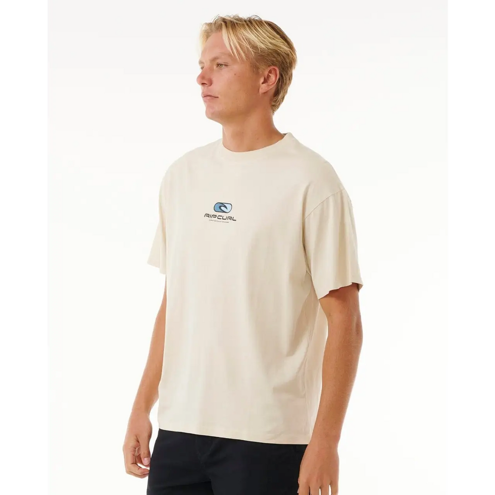 Rip Curl Pill Icon T-Shirt - Vintage White 