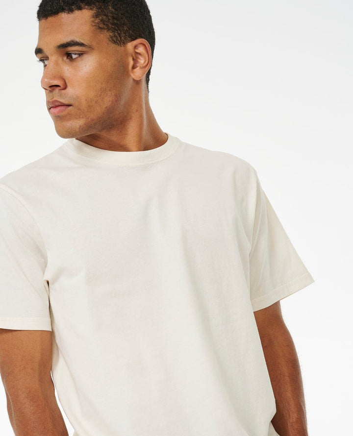Rip Curl Plain Wash T-Shirt - Bone 
