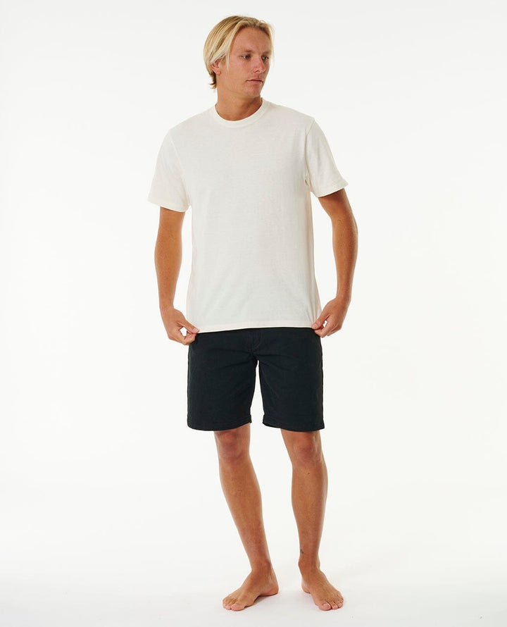 Rip Curl Plain Wash T-Shirt - Bone 