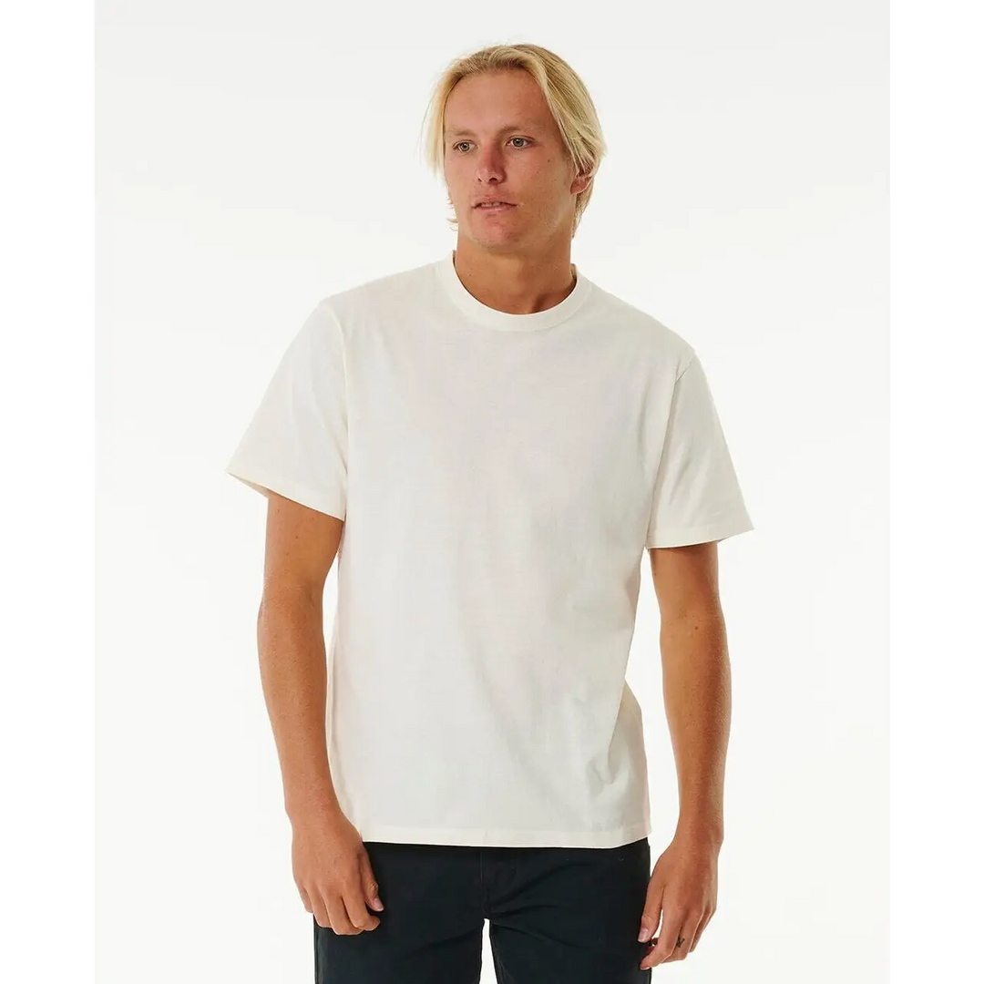 Rip Curl Plain Wash T-Shirt - Bone 