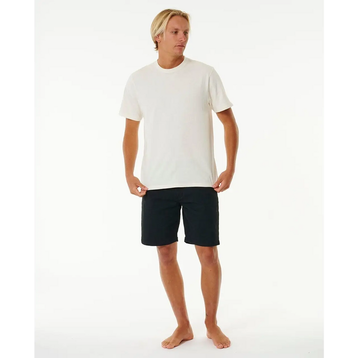 Rip Curl Plain Wash T-Shirt - Bone 