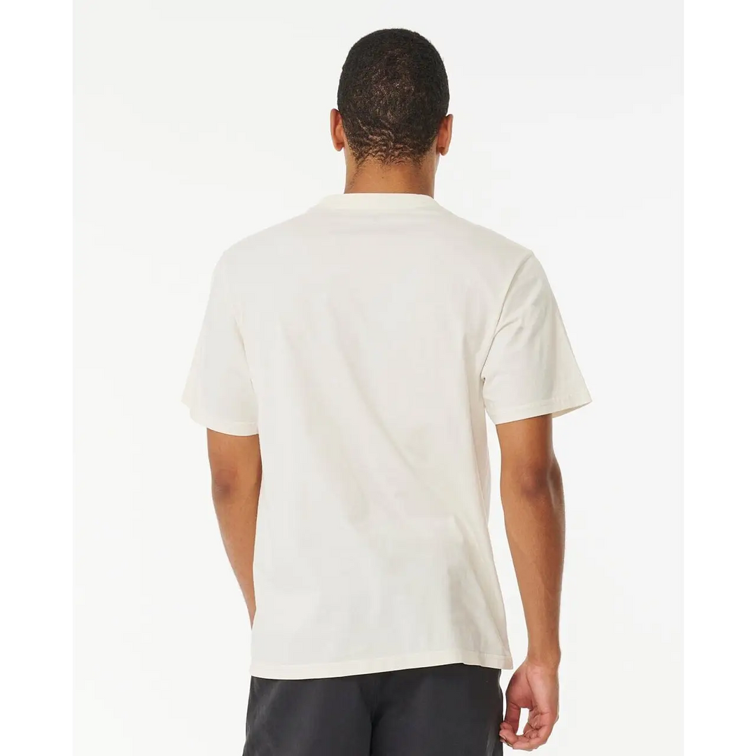 Rip Curl Plain Wash T-Shirt - Bone 