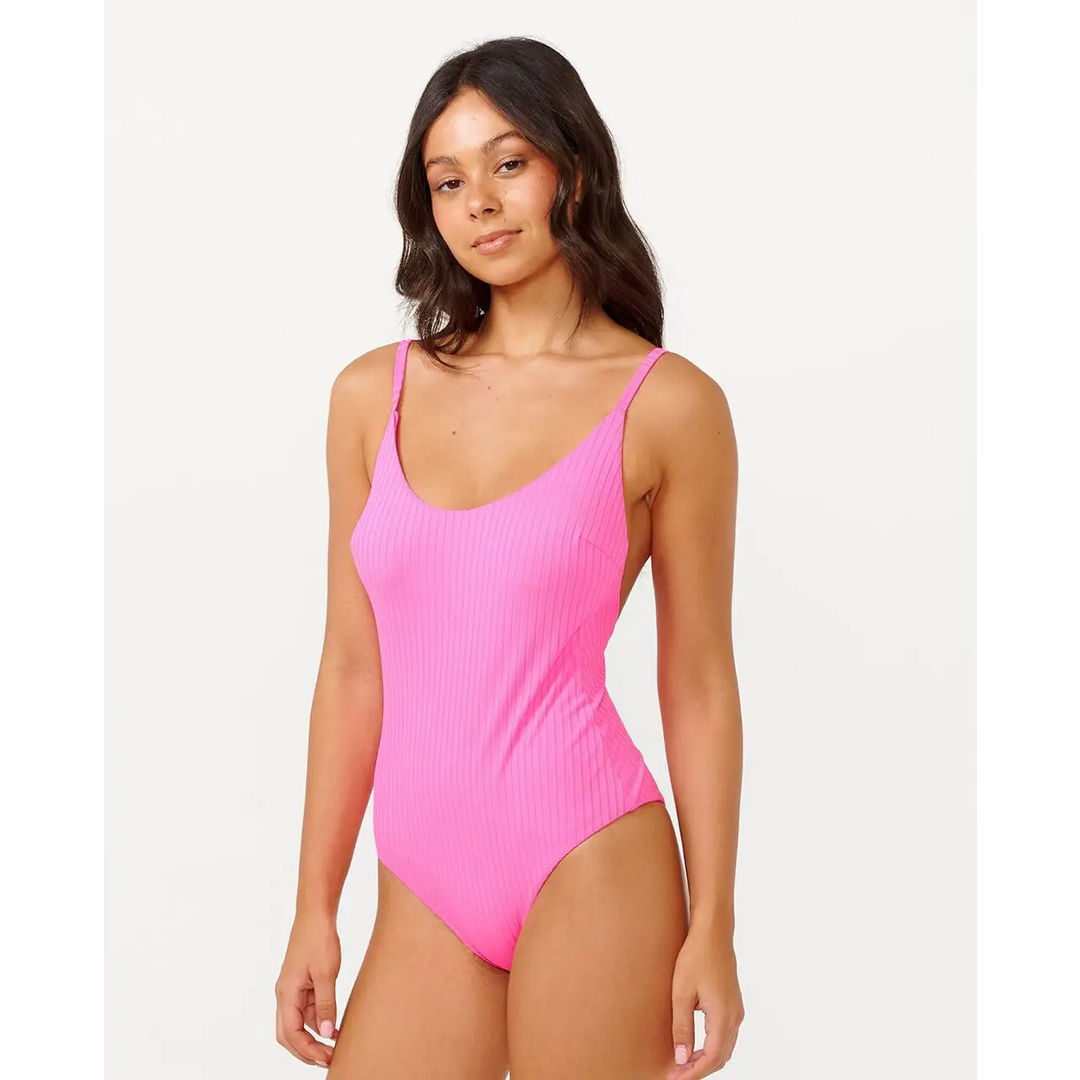 Rip Curl Premium Cheeky Coverage One Piece Swimsuit 