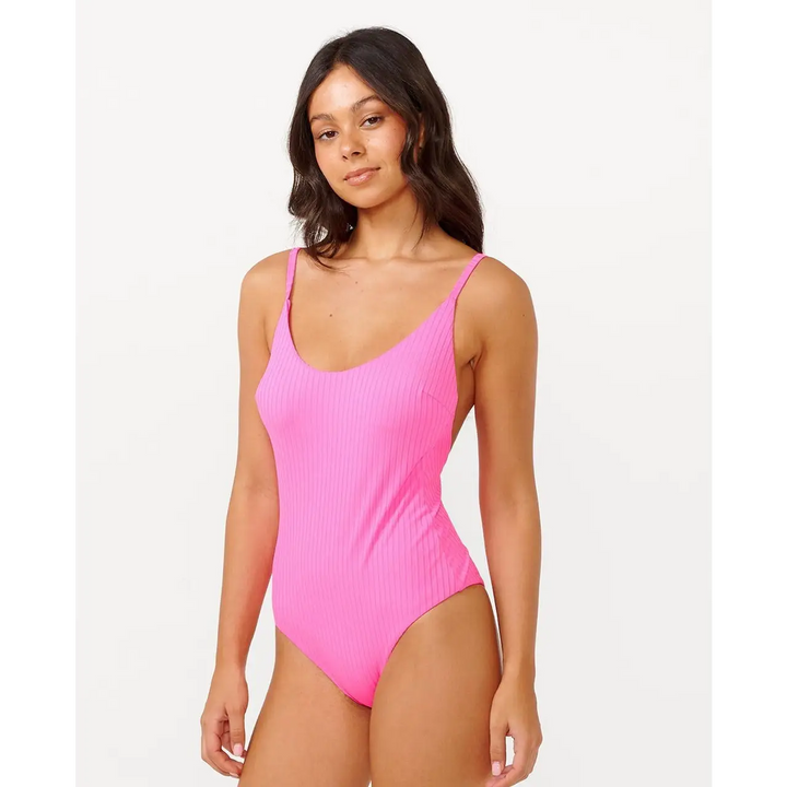 Rip Curl Premium Cheeky Coverage One Piece Swimsuit 