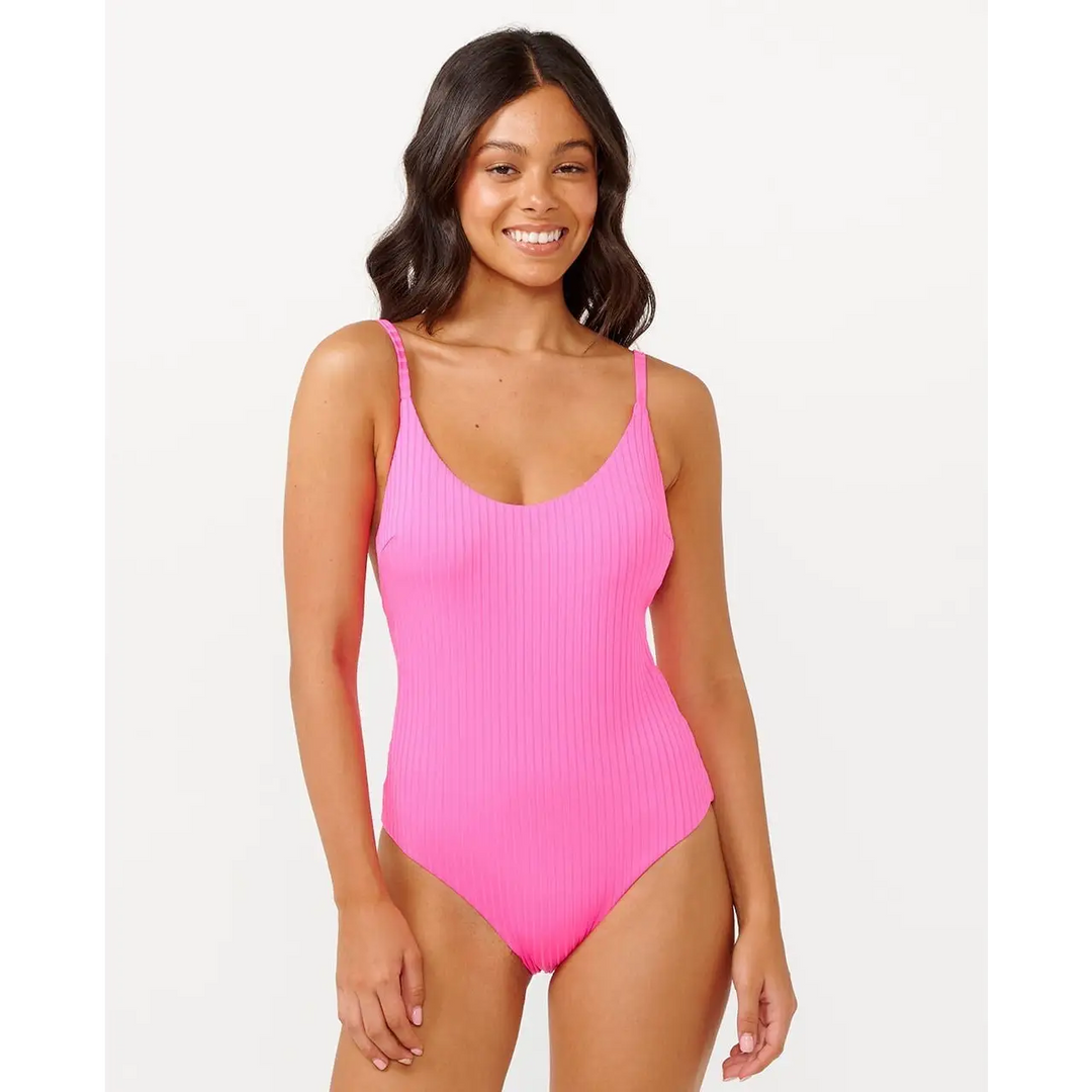 Rip Curl Premium Cheeky Coverage One Piece Swimsuit 