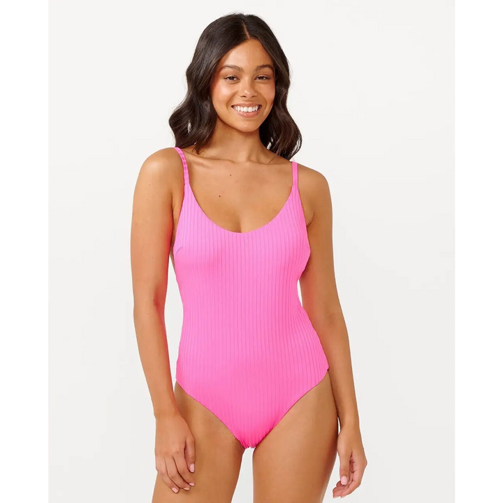 Rip Curl Premium Cheeky Coverage One Piece Swimsuit 