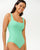 Rip Curl Premium Surf D-DD Full Coverage One Piece Swimsuit Aqua M 