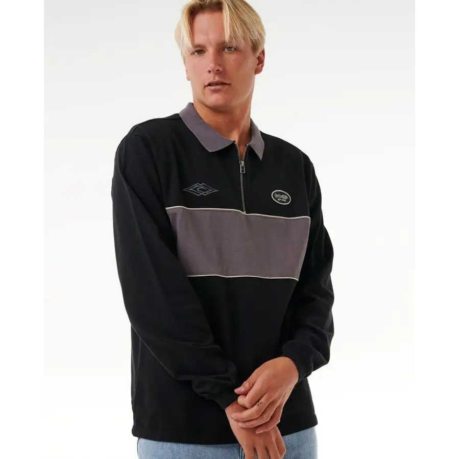 Rip Curl Quest Rugby L/S Polo 