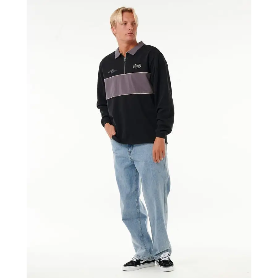Rip Curl Quest Rugby L/S Polo 