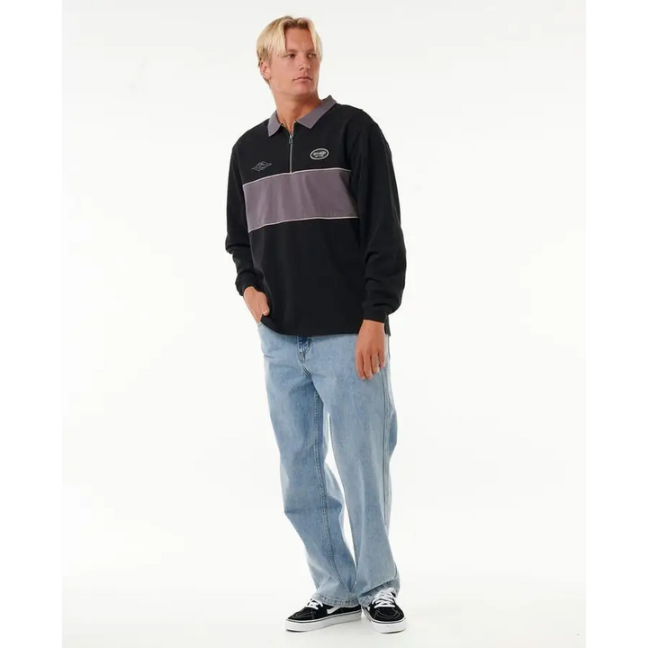 Rip Curl Quest Rugby L/S Polo 