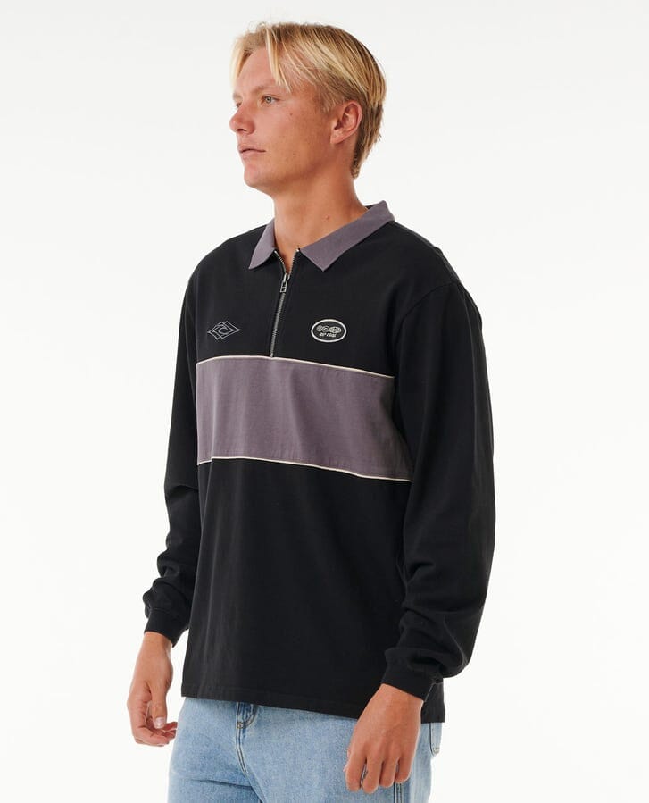 Rip Curl Quest Rugby L/S Polo 