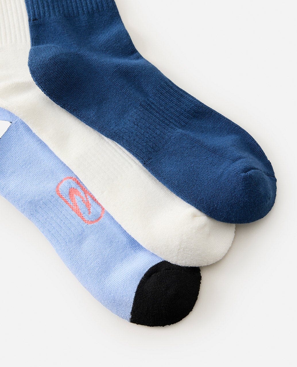 Rip Curl Retro Crew Socks 3 Pack 