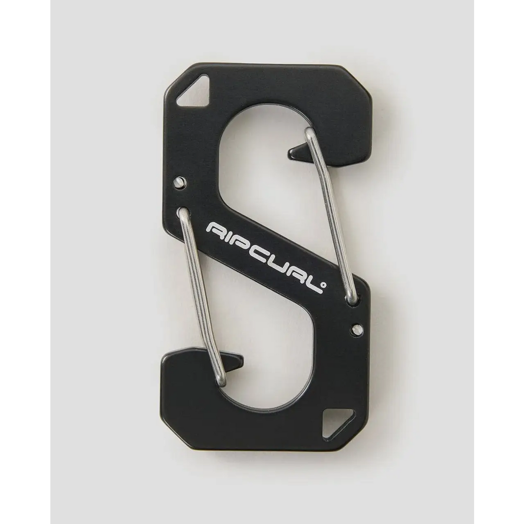Rip Curl Search Carabiner Key Ring Black 