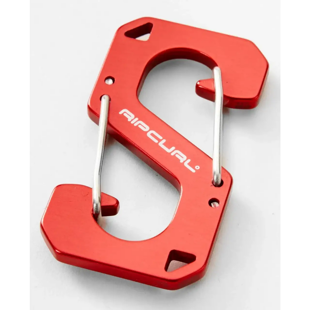Rip Curl Search Carabiner Key Ring Red 