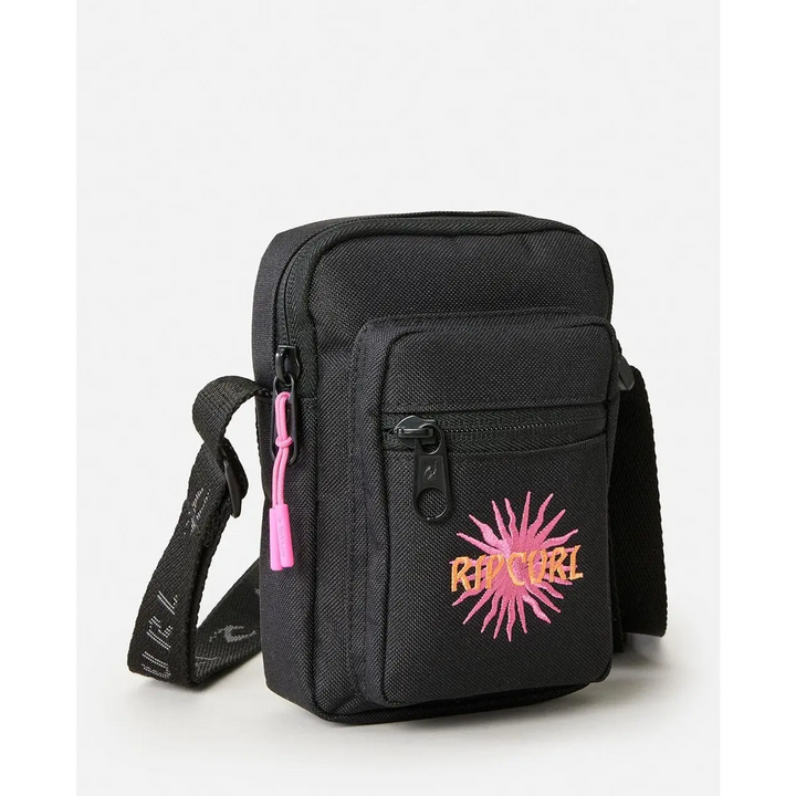 Rip Curl Search Crossbody Bag Black / Pink 