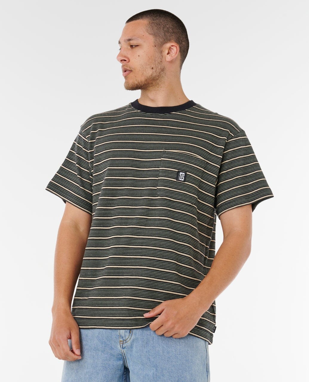 Rip Curl Search Stripe T-Shirt 