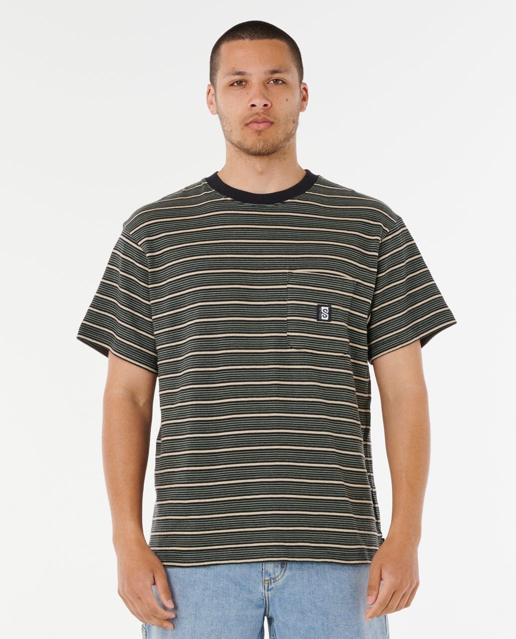 Rip Curl Search Stripe T-Shirt 