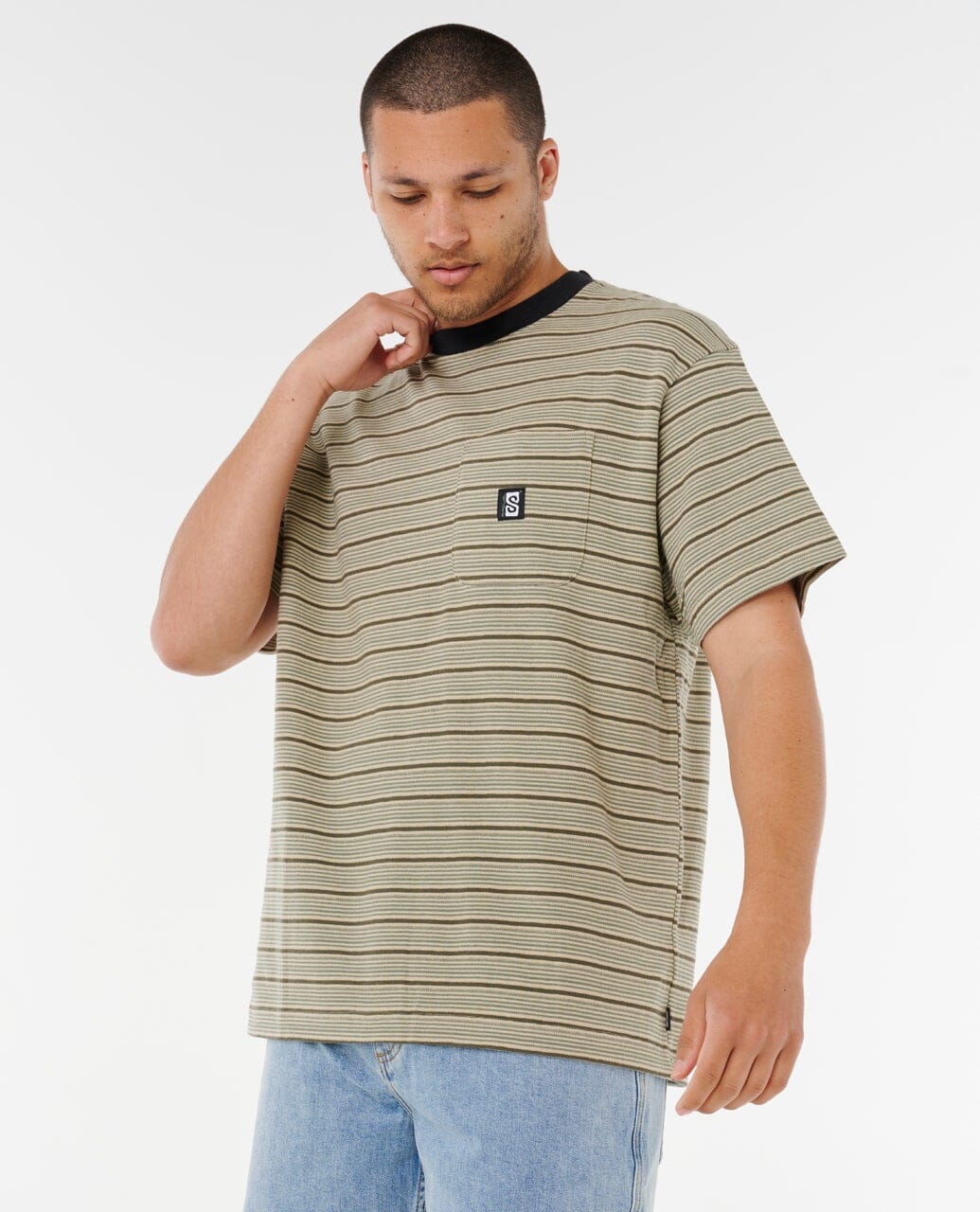 Rip Curl Search Stripe T-Shirt 
