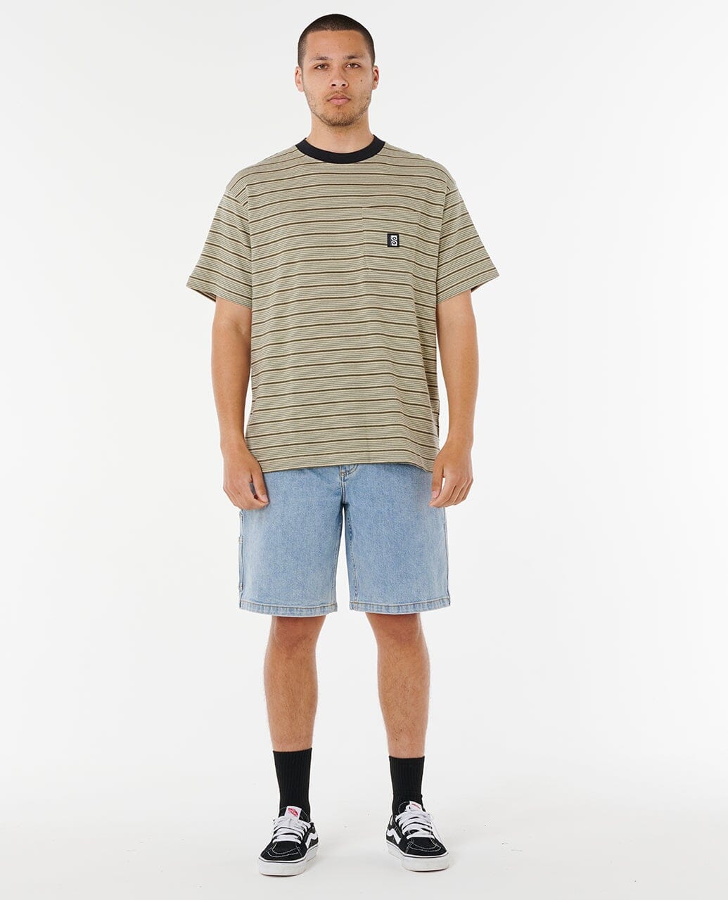 Rip Curl Search Stripe T-Shirt 