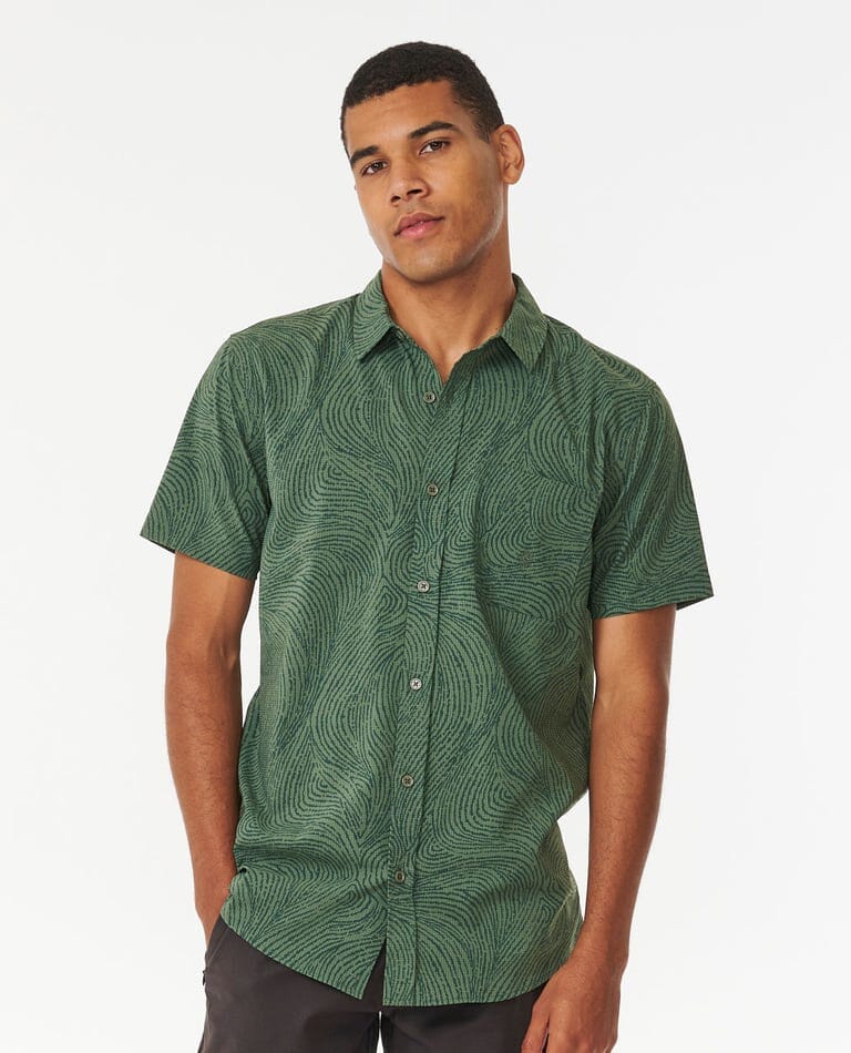 Rip Curl Searchers Shirt Dark Olive S 