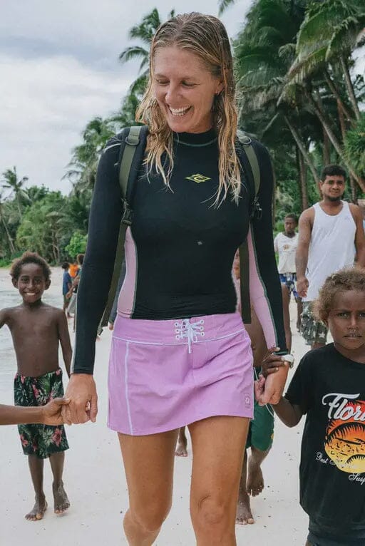 Rip Curl Steph Gilmore Spliced Long Sleeve Rash Vest 