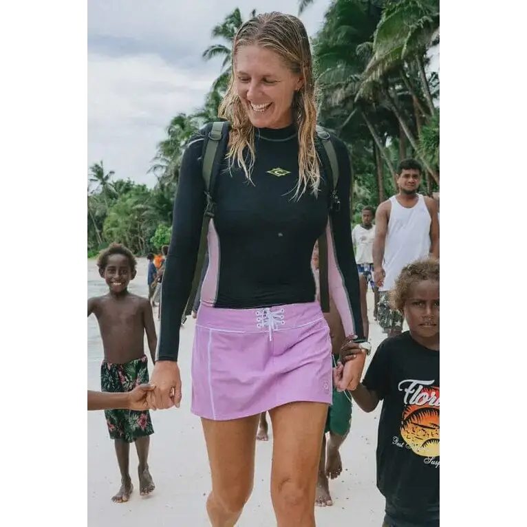 Rip Curl Steph Gilmore Spliced Long Sleeve Rash Vest 