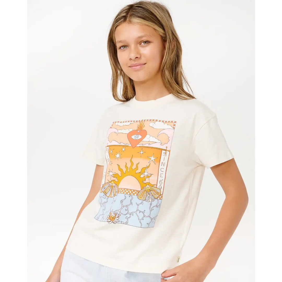 Rip Curl Summer Solstice Art Youth T-Shirt 