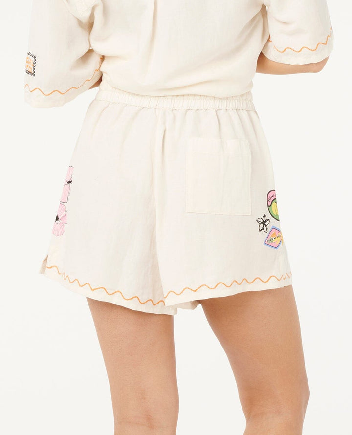 Rip Curl Sunset Luau Embroidered Shorts 