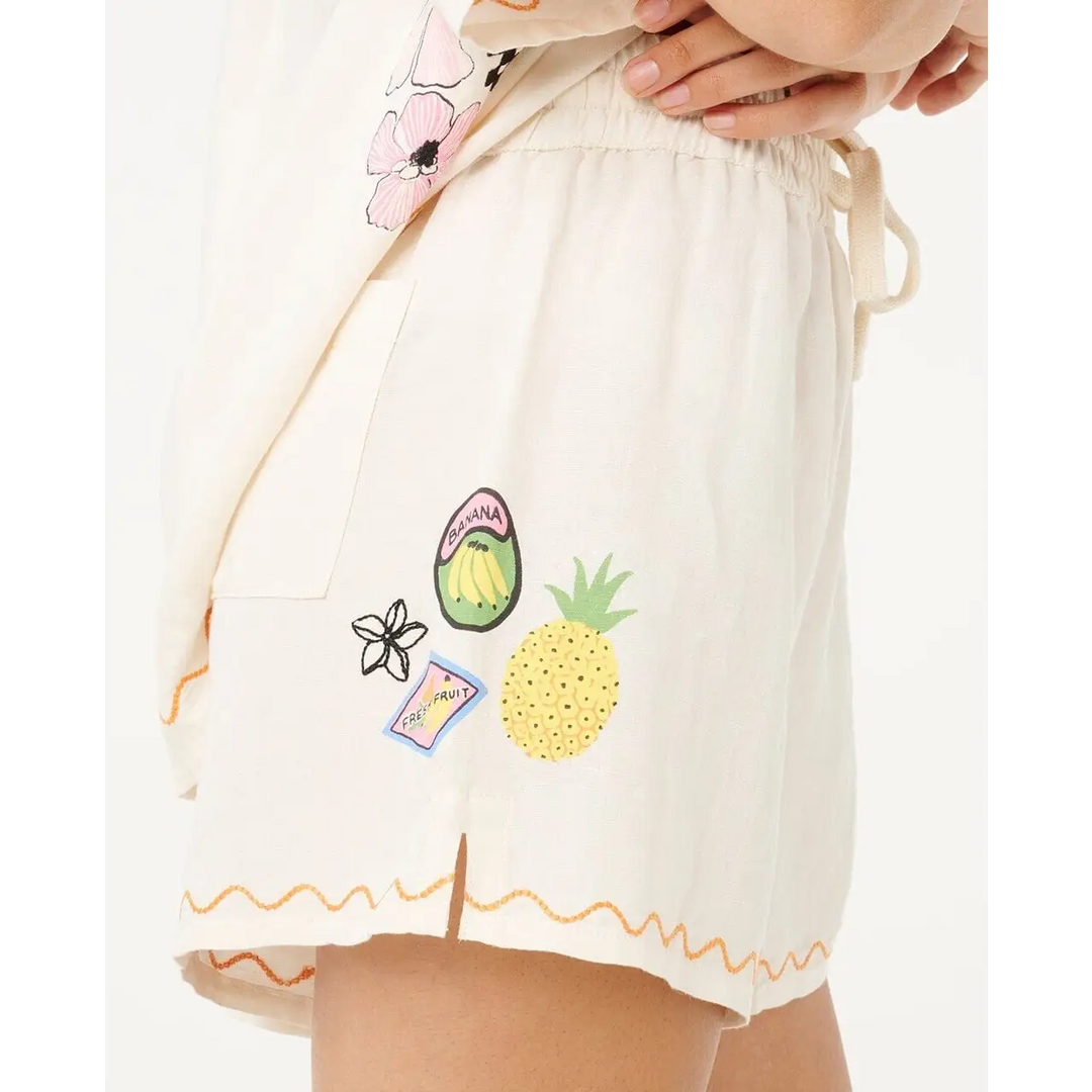 Rip Curl Sunset Luau Embroidered Shorts 