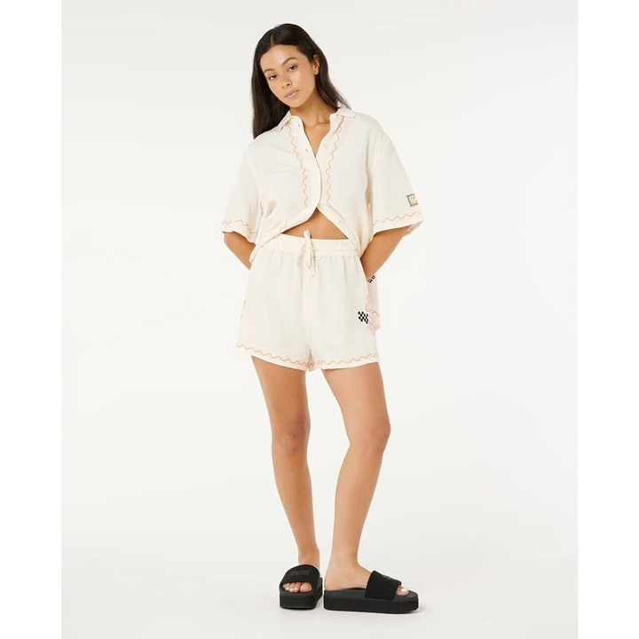 Rip Curl Sunset Luau Embroidered Shorts 