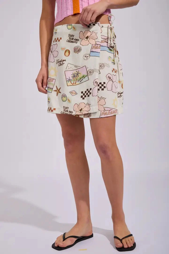 Rip Curl Sunset Luau Skirt 