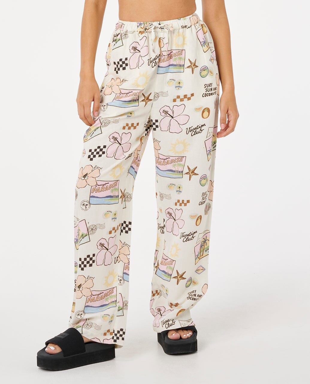 Rip Curl Sunset Luau Wide Leg Pants 