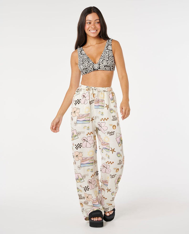 Rip Curl Sunset Luau Wide Leg Pants 